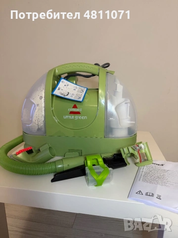 Перяща прахосмукачка Bissell Little Green (4098N) 340W, снимка 5 - Парочистачки и Водоструйки - 54358388