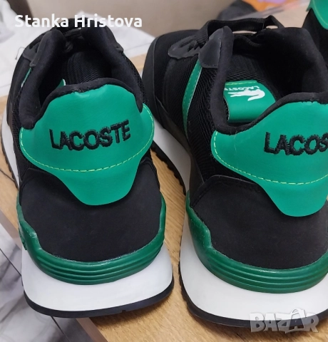 Маркови маратонки Lacoste 46 номер., снимка 4 - Маратонки - 51590231