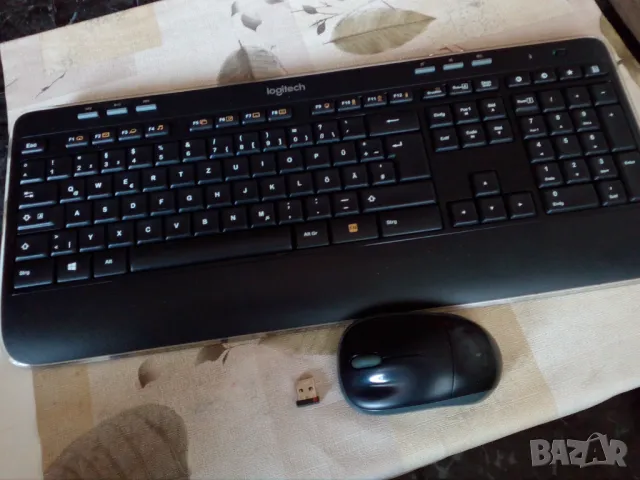 Logitech клавиатура MK520 и мишка M215 комплект