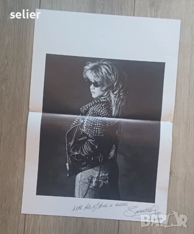 Samantha Fox ‎– Touch Me -АЛБУМ Издание 🇬🇧 UK 1986г Състояние на винила:VG++ Състояние на обложкат, снимка 3 - Грамофонни плочи - 54323183
