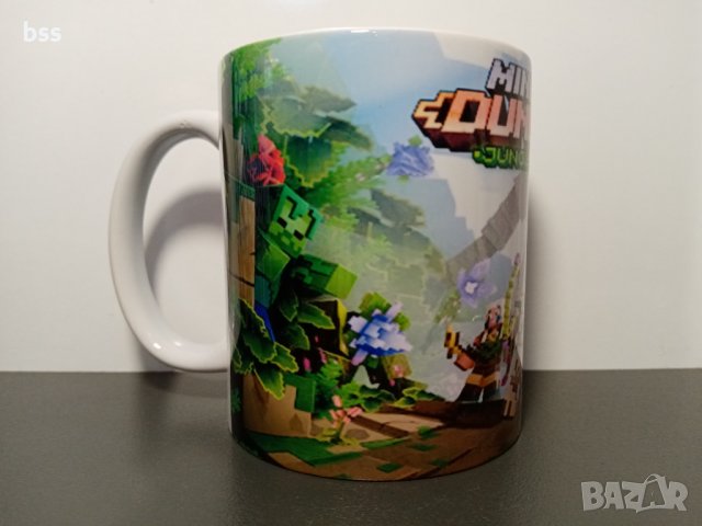 Бяла порцеланова чаша на Майнкрафт / Minecraft, снимка 2 - Чаши - 37123053