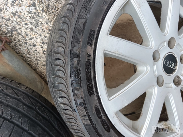 Лети джанти за Ауди 16 цола ( стават за Шкода и др) , снимка 2 - Гуми и джанти - 53981372