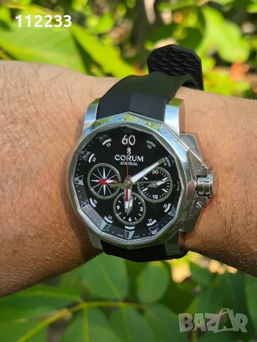 БАРТЕР Corum Admiral's Cup Split Seconds Chronograph, снимка 16 - Мъжки - 56058615