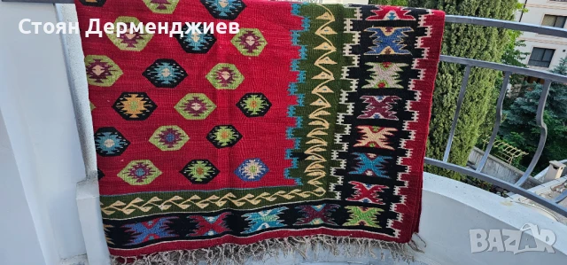 Старинен арменски килим, снимка 2 - Килими - 50567904