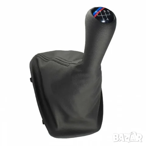 Топка за ръчен скоростен лост с маншон за BMW 5 Series E39 1995-2003, 5 скорости, снимка 2 - Аксесоари и консумативи - 55860480