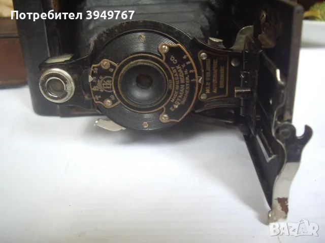 Стар  мехов фотоапарат със самоснимачка., снимка 7 - Фотоапарати - 56216275
