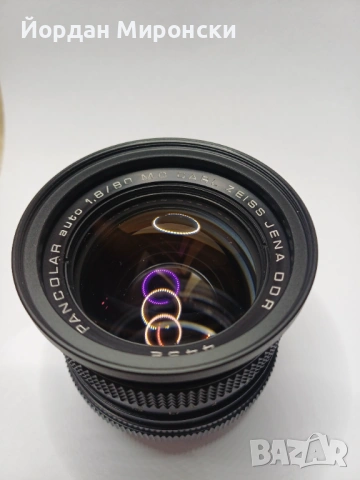 CARL ZEISS PANCOLAR 80 /1.8 MC, снимка 3 - Обективи и филтри - 53927386