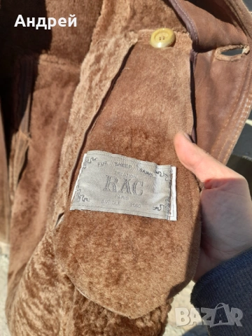 Стар Мъжки кожух, снимка 5 - Други ценни предмети - 53985452
