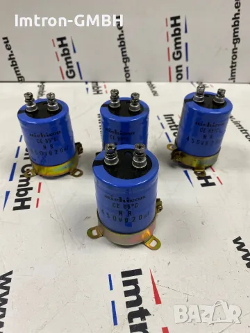 Кондензатор Nichicon NR 450V 820uF, снимка 4 - Друга електроника - 48584491