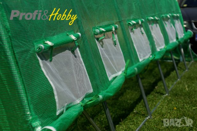 Здрав и висок парник 4х14х2.30 м тръби 32х1.1 мм, снимка 6 - Оранжерии - 38812714