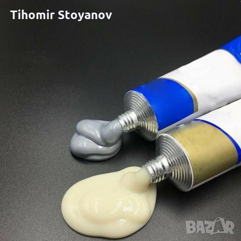 Перманентна паста за поправка на метал Топлоустойчива Студена заварка, снимка 5 - Лепила и силикон - 32094279