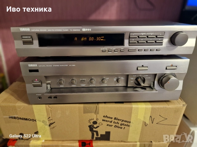 ,YAMAHA AX- 592/ TX-592 RDS, снимка 5 - Ресийвъри, усилватели, смесителни пултове - 53215488