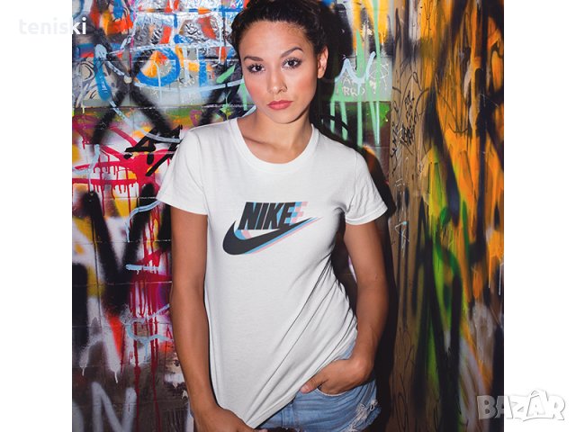  Дамска тениска Nike принт Нови 5 модела, снимка 2 - Тениски - 33421144