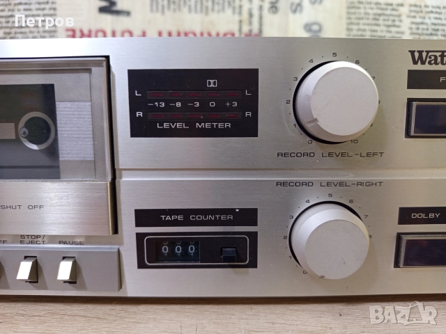 Касетен Дек "Watson"8190, снимка 3 - Декове - 53002426