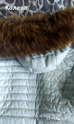 Кожено ватирано яке Oakwood, снимка 7 - Якета - 50727516