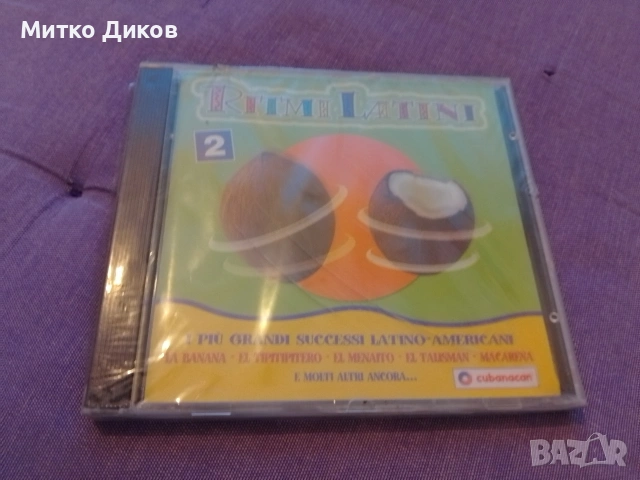 аудио CD с латино музика ново"Ritmi Latini 2". - Macarena,ElTalisman, снимка 7 - CD дискове - 54244824