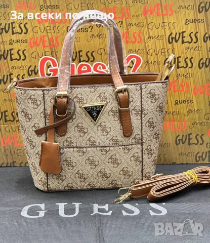 Guess Дамска Чанта Гес - Налични Различни Цветове Код D2199, снимка 4 - Чанти - 49428702
