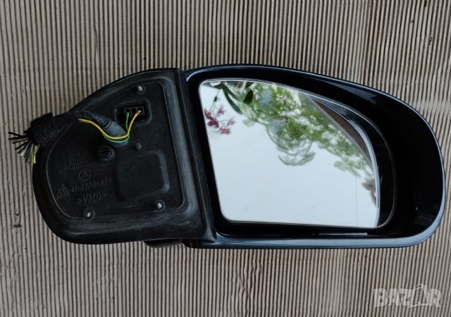 дясно прибиращо огледало с мигач и подсветка - Mercedes E class  W211 и S211, снимка 2 - Части - 37296488
