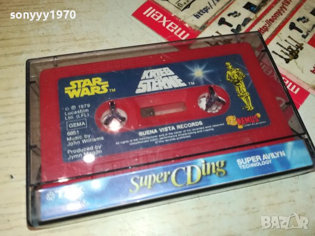 STAR WARS-ORIGINAL TAPE-ВНОС GERMANY 1405251040, снимка 3 - Аудио касети - 50281558