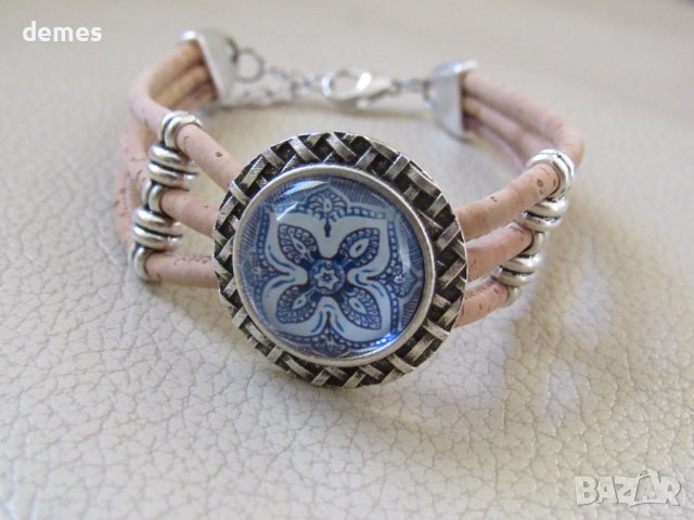 Гривна от корк, Португалия, снимка 2 - Гривни - 40015575