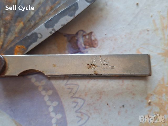  ✅ЛУФТОМЕР 0.05-1.00 mm ❗, снимка 2 - Други инструменти - 52215469
