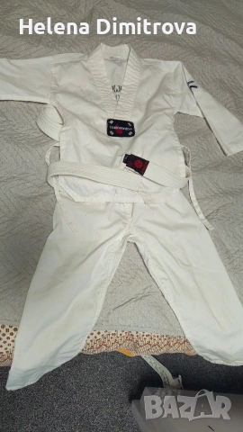 ДЕТСКИ Комплект за тренировка ТАЕКУОНДО , снимка 2 - Спортна екипировка - 54115265