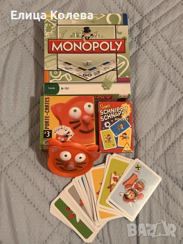 Djeco, Monopoly, карти лот детски игри