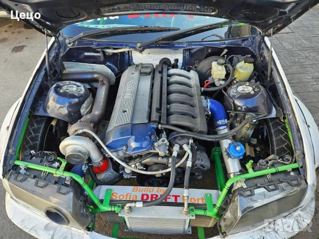 Двигател М50б28 турбо