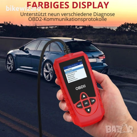 V314 OBD автомобилна диагностика НОВА, снимка 5 - Друга електроника - 53251641