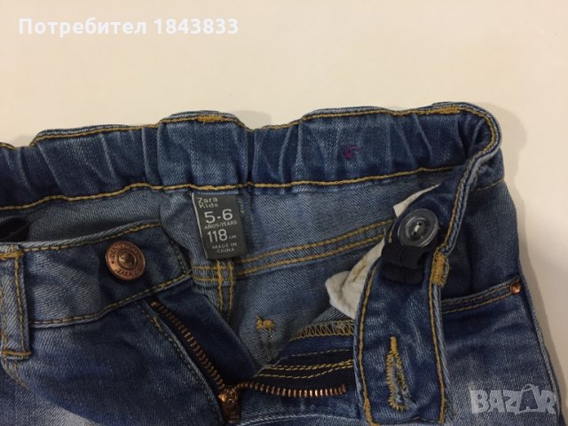 Zara детски дънки, снимка 5 - Детски панталони и дънки - 30699450
