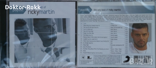 Ricky Martin CD - оригинални дискове, снимка 3 - CD дискове - 52099158