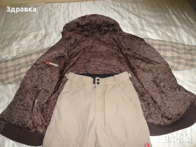 Зимен мъжки ски екип Л размер топъл и плътен, снимка 7 - Зимни спортове - 48489216