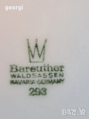 немска порцеланова ваза Bareuther 32/3, снимка 5 - Вази - 53123742