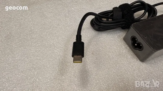 Lenovo ново оригинално Type-C зарядно 65W (5/9/15V-65W.Комплект), снимка 4 - Кабели и адаптери - 48587217