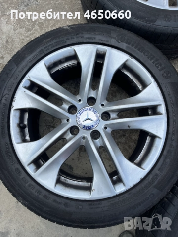 17 цолови алуминиеви джанти за Мерцедес Е класа, снимка 7 - Гуми и джанти - 52537327