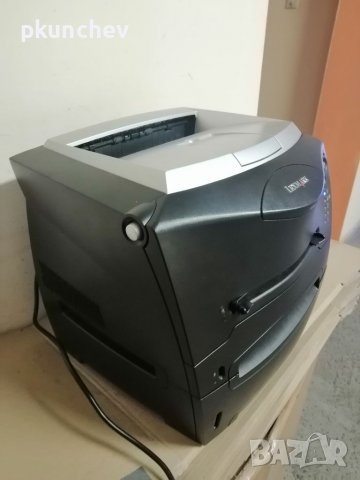 Принтер LEXMARK E330 с два контейнера за хартия , снимка 5 - Принтери, копири, скенери - 39426142