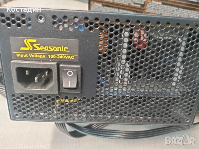 Продавам  захранване SEASONIC 650 W gold, снимка 6 - Захранвания и кутии - 52957231