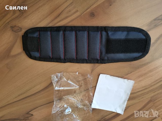 Магнитна гривна за инструменти с 5 магнита, снимка 5 - Други инструменти - 35453416