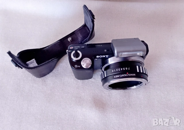 Продава се преходник Sony/Minolta A to Sony E mount, снимка 4 - Чанти, стативи, аксесоари - 53333070