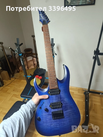 Ibanez rga42fm за лява ръка.