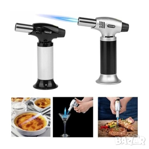 Газова горелка BS-400 готварска с пиезо запалване 1300°C