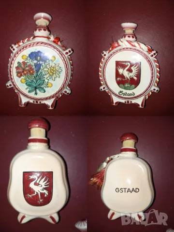 Старинни  винтидж бъклици с двустранен декор