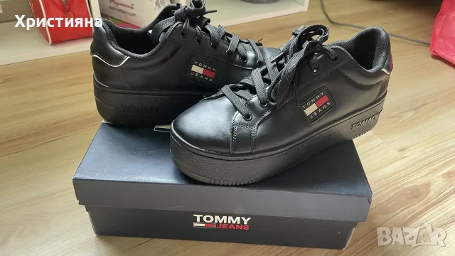 Дамски сникърси Tommy Jeans, снимка 2 - Маратонки - 56439949