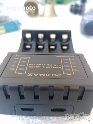 ново зарядно за батерии АА/ ААА с дисплей за зарядката, снимка 5 - Батерии, зарядни - 42852827