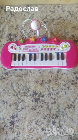 BONTEMPI детско пиано с микрофон 