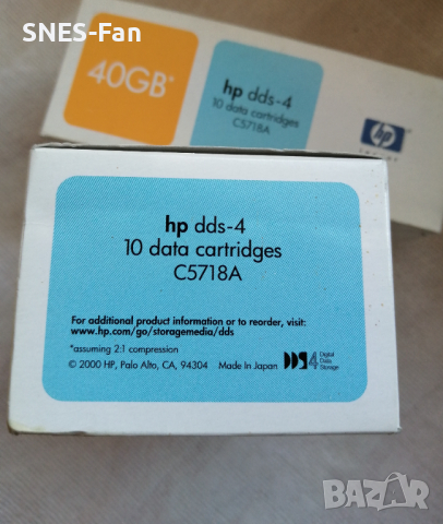 HP DDS-4 40GB Data Cartridge, снимка 3 - Други - 44701878