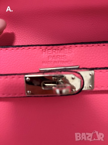 чанта Hermes Kelly -  естествена кожа , снимка 5 - Чанти - 56431415
