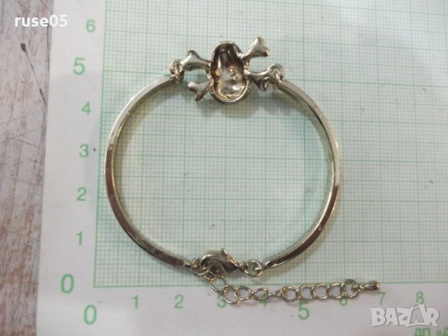 Гривна от две части имитационна бижутерия, снимка 5 - Гривни - 30302712