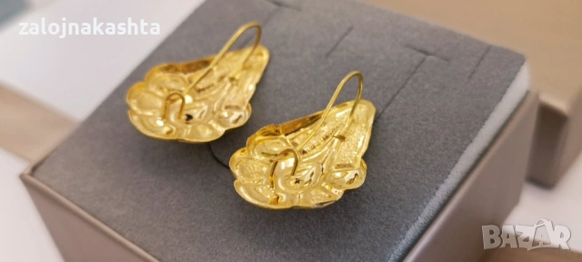 Златни обеци-3,81гр/18кр, снимка 7 - Обеци - 53324530