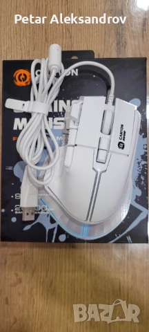 Gaming Мишка CANYON Fortnax GM-635 RGB White